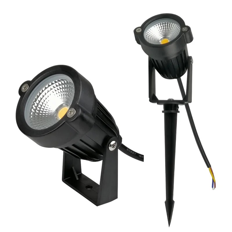 Garden spike light